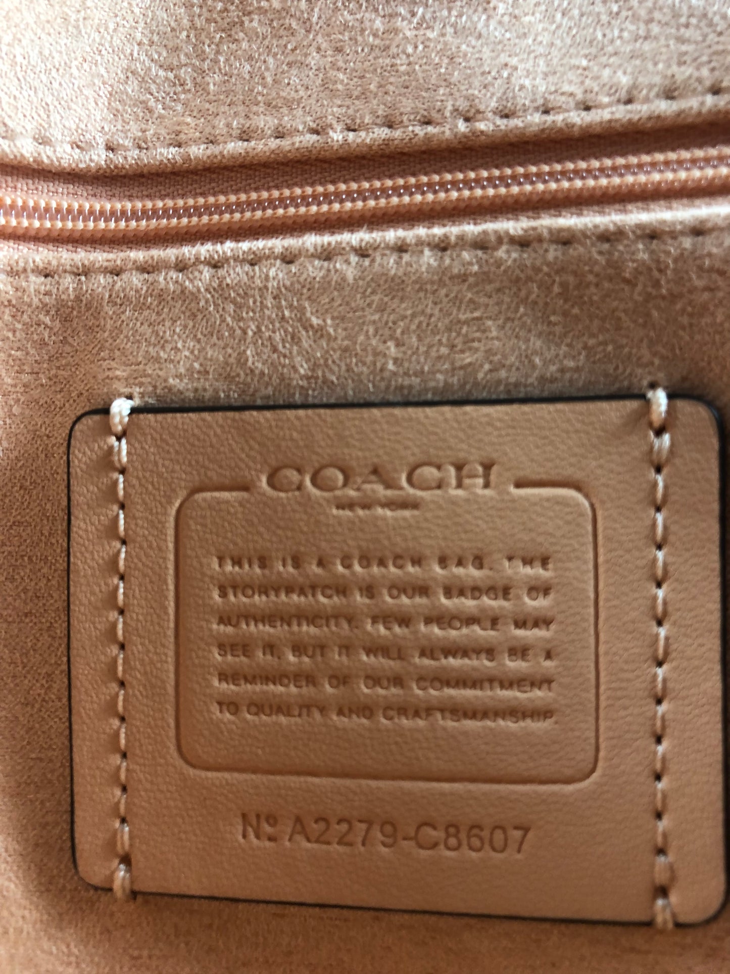 New Authentic Coach C8607 Pebble Leather Georgie Shoulder Bag Crossbody