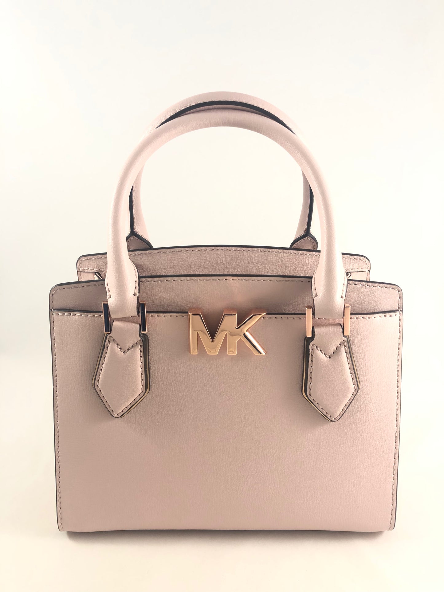 New Authentic Michael Kors Leather Mott Medium Messenger Satchel Handbag Purse