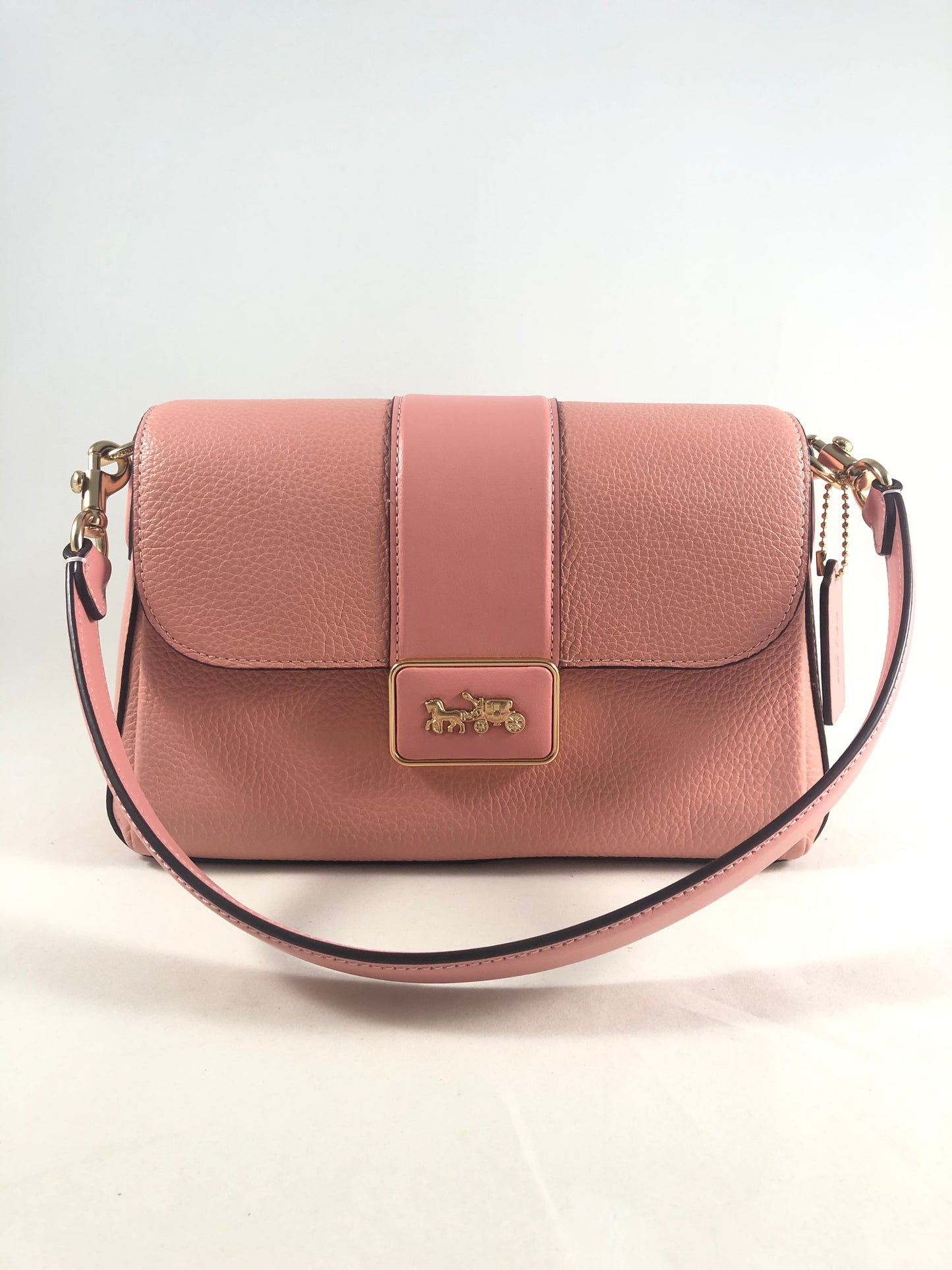 New Authentic Coach CC068 Leather Grace Shoulderbag Crossbody Purse