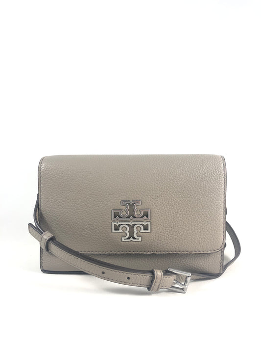 New Authentic Tory Burch 75025 Britten Combo Crossbody Shoulderbag Purse