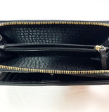 New Authentic Kate Spade WLRU3046 Chester Street Brigitta Wristlet Clutch Wallet Black