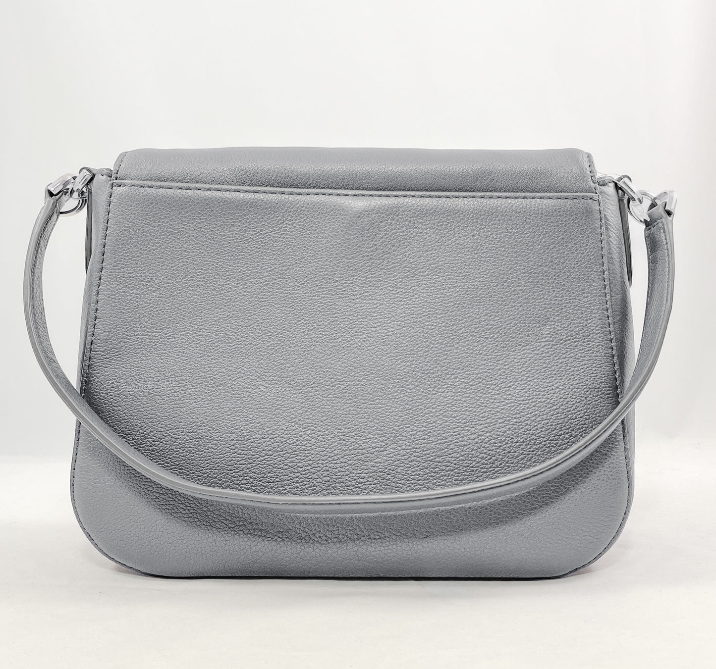 New Authentic Kate Spade WKRU6249 Jackson Medium Flap Shoulder Bag Nimbus Grey