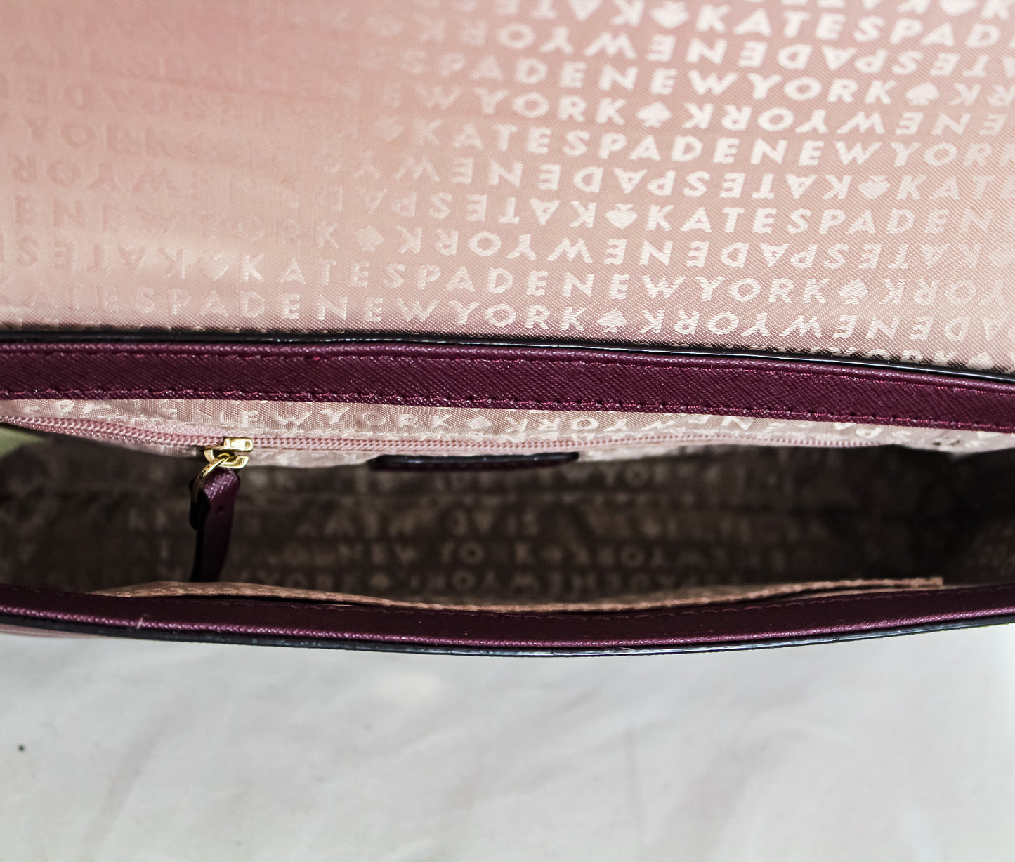 New Authentic Kate Spade WKRU4092 Laurel Way Greer Crossbody Deep Plum