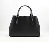 New Authentic Kate Spade WKRU6706 Tippy Small Triple Compartment Satchel Handbag Black