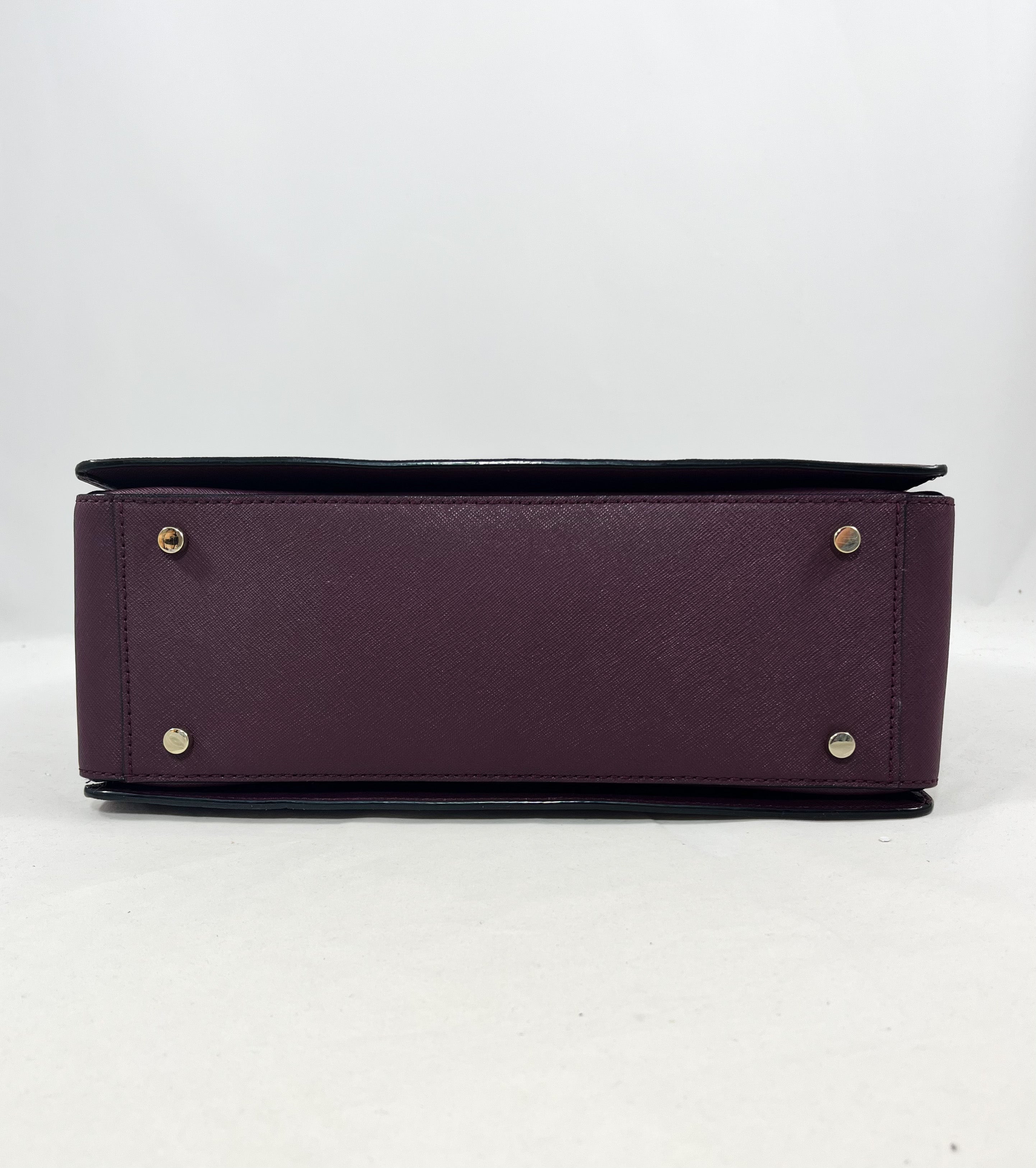 Kate Spade Laurel Way Reese Tote outlets Purse Deep Plum