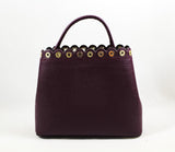 New Authentic Kate Spade WKRU5385 Paloma Road Mini Janell Handbag Crossbody Deep Plum