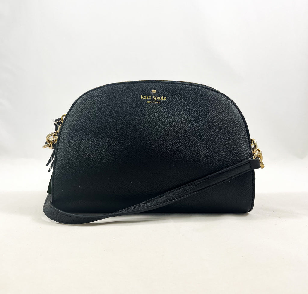 New Authentic Kate Spade WKRU5765 Larchmont Avenue Tori Dome Crossbody Black