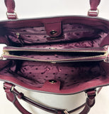 New Authentic Kate Spade WKR00089 Jackson Medium Satchel Handbag Purse Cherrywood