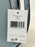 New Authentic Kate Spade WKRU6249 Jackson Medium Flap Shoulder Bag Frosted Blue