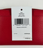 New Authentic Kate Spade WLRU3212 Dani Grove Street Coin Case Wallet Red Carpet