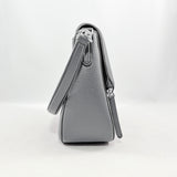 New Authentic Kate Spade WKRU6249 Jackson Medium Flap Shoulder Bag Nimbus Grey