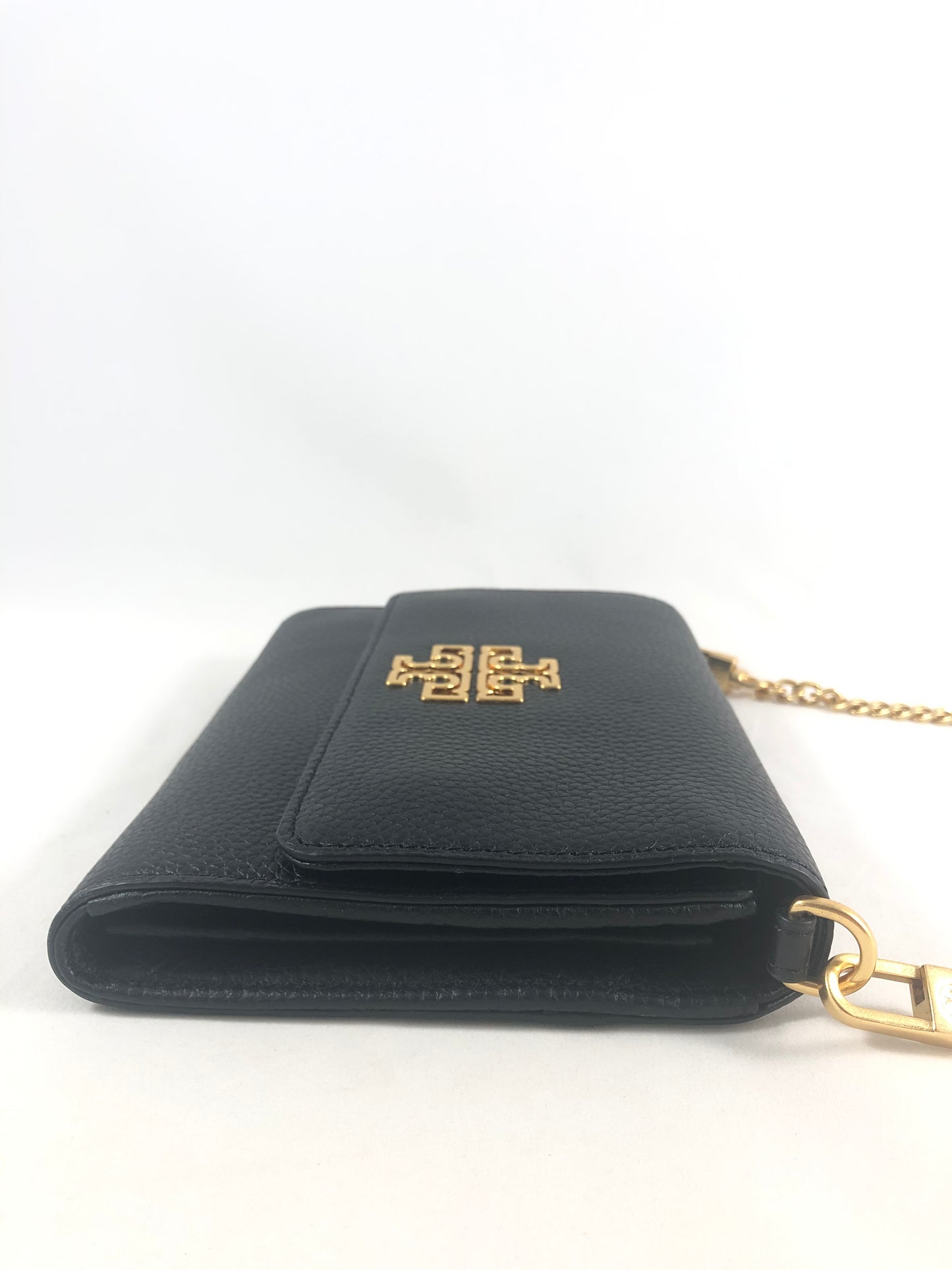 New Authentic Tory Burch 67296 Britten Chain Wallet Crossbody