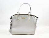 New Authentic Kate Spade WKRU6856 Tegan Small Satchel Handbag White Dove