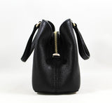 New Authentic Kate Spade WKRU6258 Jackson Small Triple Compartment Satchel Handbag Black