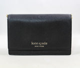 New Authentic Kate Spade WKRU6710 Cameron Convertible Crossbody Black