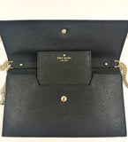 New Authentic Kate Spade PWRU6201 Cameron Street Brennan Clutch Wallet Black