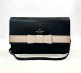 New Authentic Kate Spade WKRU4008 Kirk Saffiano Veronique Crossbody Black