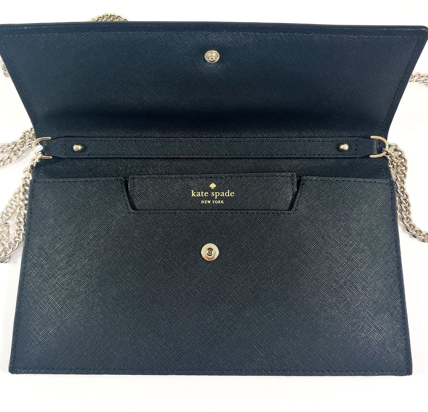 New Authentic Kate Spade PWRU6201 Cameron Street Brennan Clutch Wallet Black