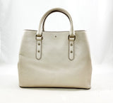 New Authentic Kate Spade WKRU5376 Larchmont Avenue Evangelie Satchel Handbag Purse Soft Limestone