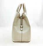 New Authentic Kate Spade WKRU5376 Larchmont Avenue Evangelie Satchel Handbag Purse Soft Limestone