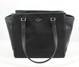 New Authentic Kate Spade WKRU5944 Jackson Medium Tote Bag Purse Black