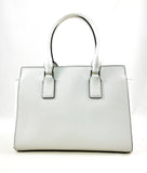 New Authentic Kate Spade WKRU6426 Cameron Monotone Medium Satchel Handbag Optic White