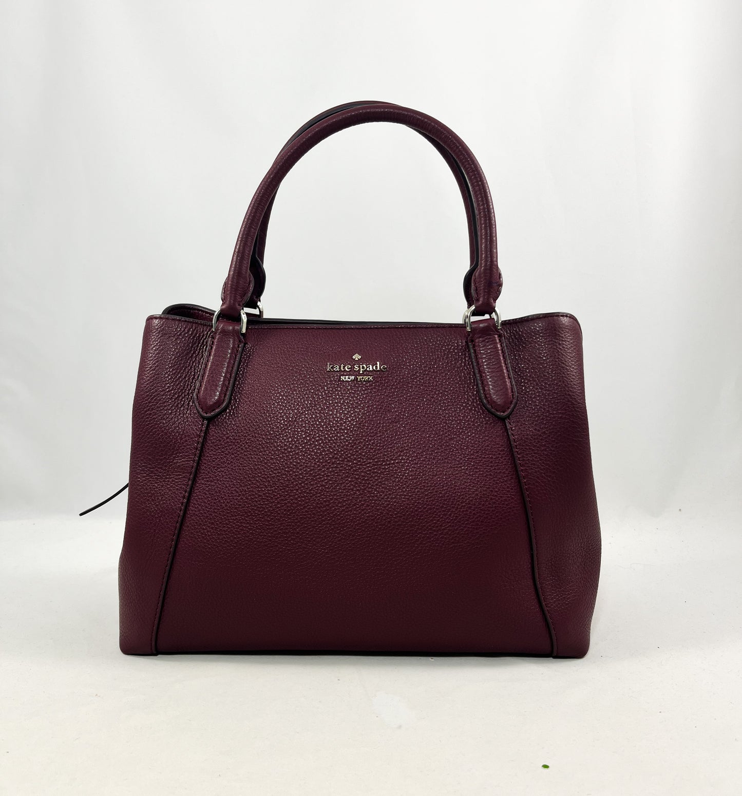 New Authentic Kate Spade WKR00089 Jackson Medium Satchel Handbag Purse Cherrywood