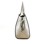 New Authentic Kate Spade WKRU6855 Tegan Medium Satchel Handbag Purse White Dove