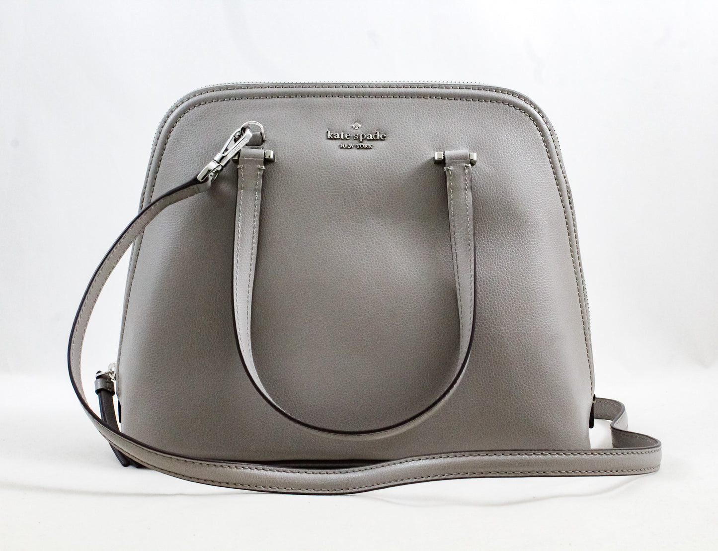 New Authentic Kate Spade WKRU5897 Patterson Drive Medium Dome Satchel Soft Taupe