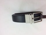 New Authentic Men's COACH F64826 Modern Harness Cut-To-Size Reversible Textured Leather Belt