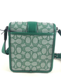 New Authentic Coach C8321 Signature Jacquard NS Lonnie Crossbody