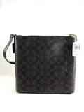 New Authentic Coach C1554 Signature Rowan File Bag Crossbody Shoulderbag