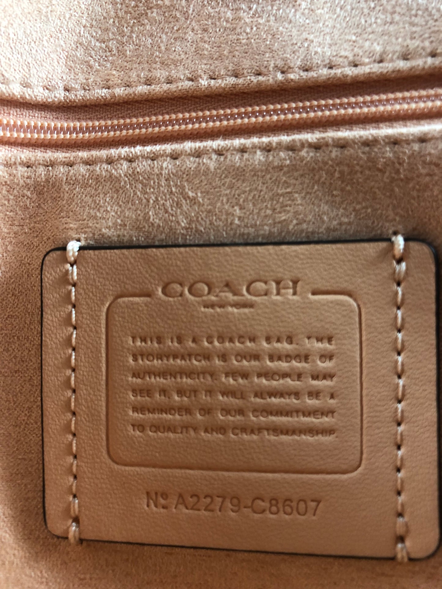 New Authentic Coach C8607 Pebble Leather Georgie Shoulder Bag Crossbody