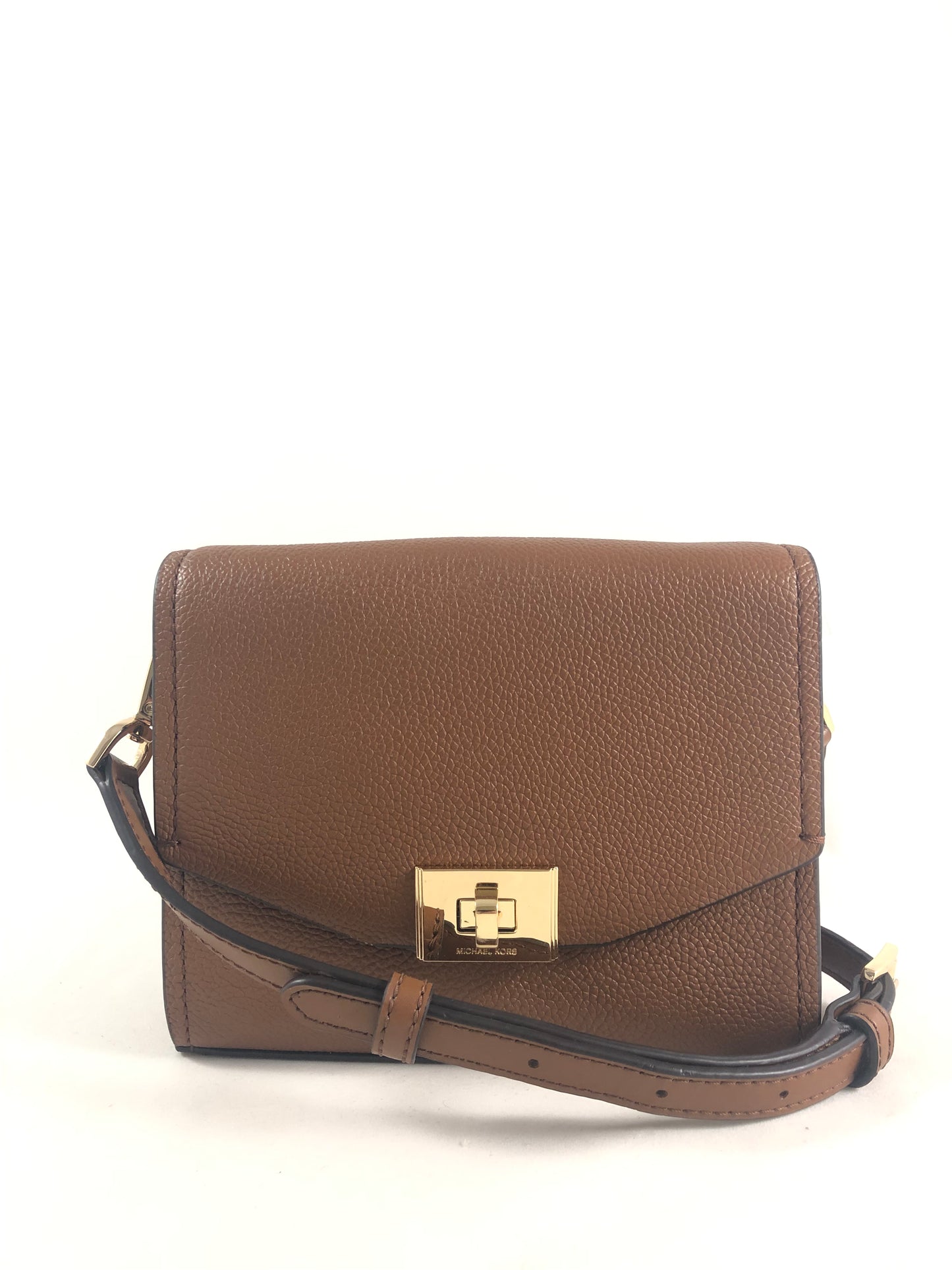 New Authentic Michael Kors Cassie Leather XS Crossbody