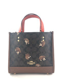 New Authentic Coach CC769 Signature Hedgehog Dempsey Tote Handbag