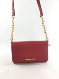 New Authentic Michael Kors Jet Set Travel Medium Multifunction Phone Crossbody