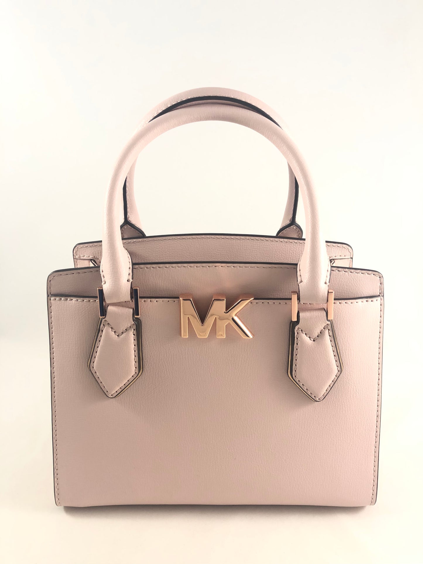 New Authentic Michael Kors Leather Mott Medium Messenger Satchel Handbag Purse