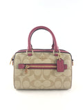 New Authentic Coach C9947 Signature Mini Rowan Crossbody