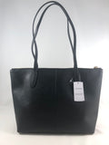 New Authentic Coach 4454 Crossgrain Leather Zip Tote Handbag