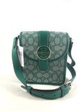 New Authentic Coach C8321 Signature Jacquard NS Lonnie Crossbody