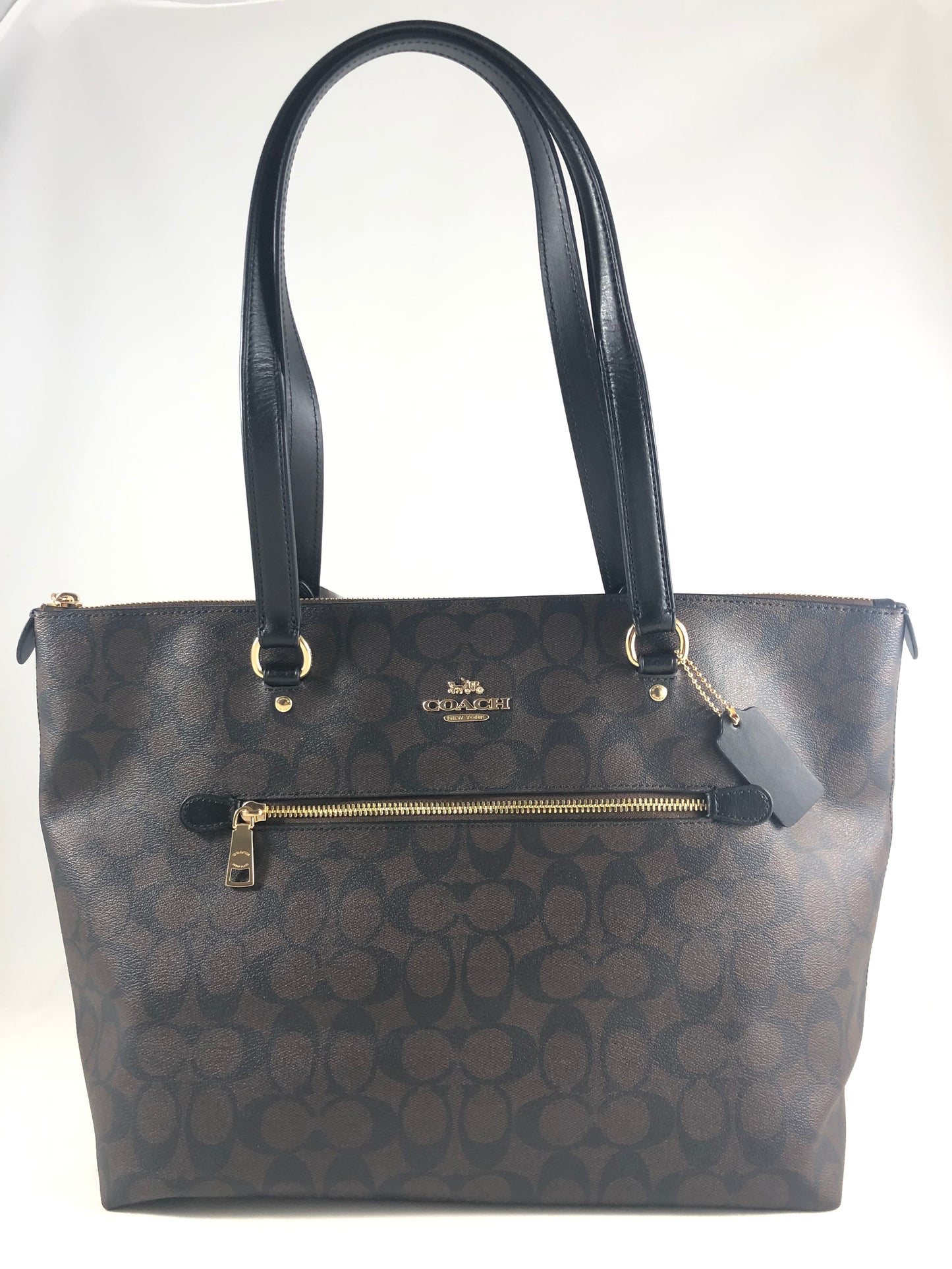 New Authentic Coach 79609 Signature Gallery Tote Bag Handbag