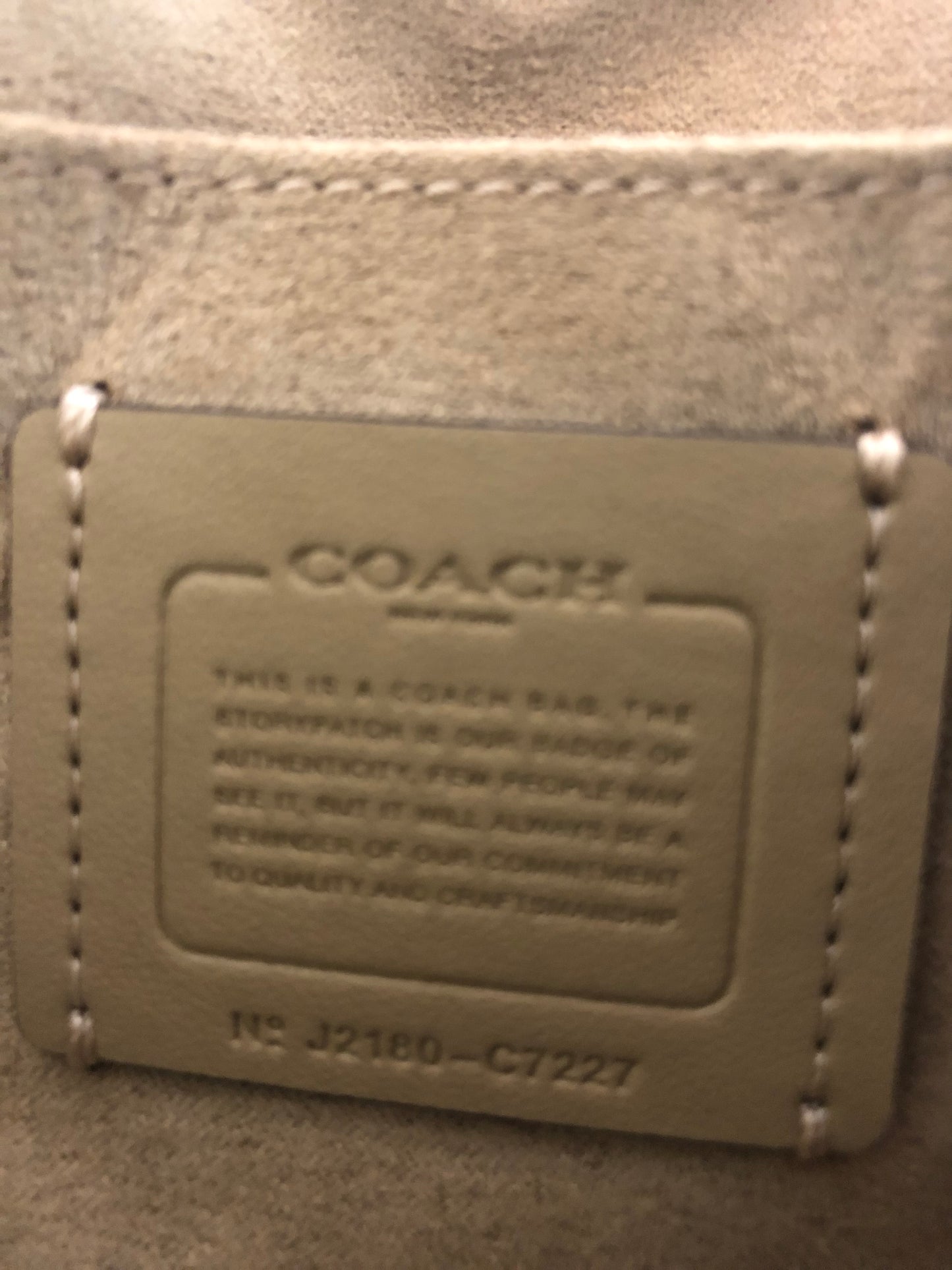 New Authentic Coach C7227 Signature Canvas Mini Pepper Crossbody