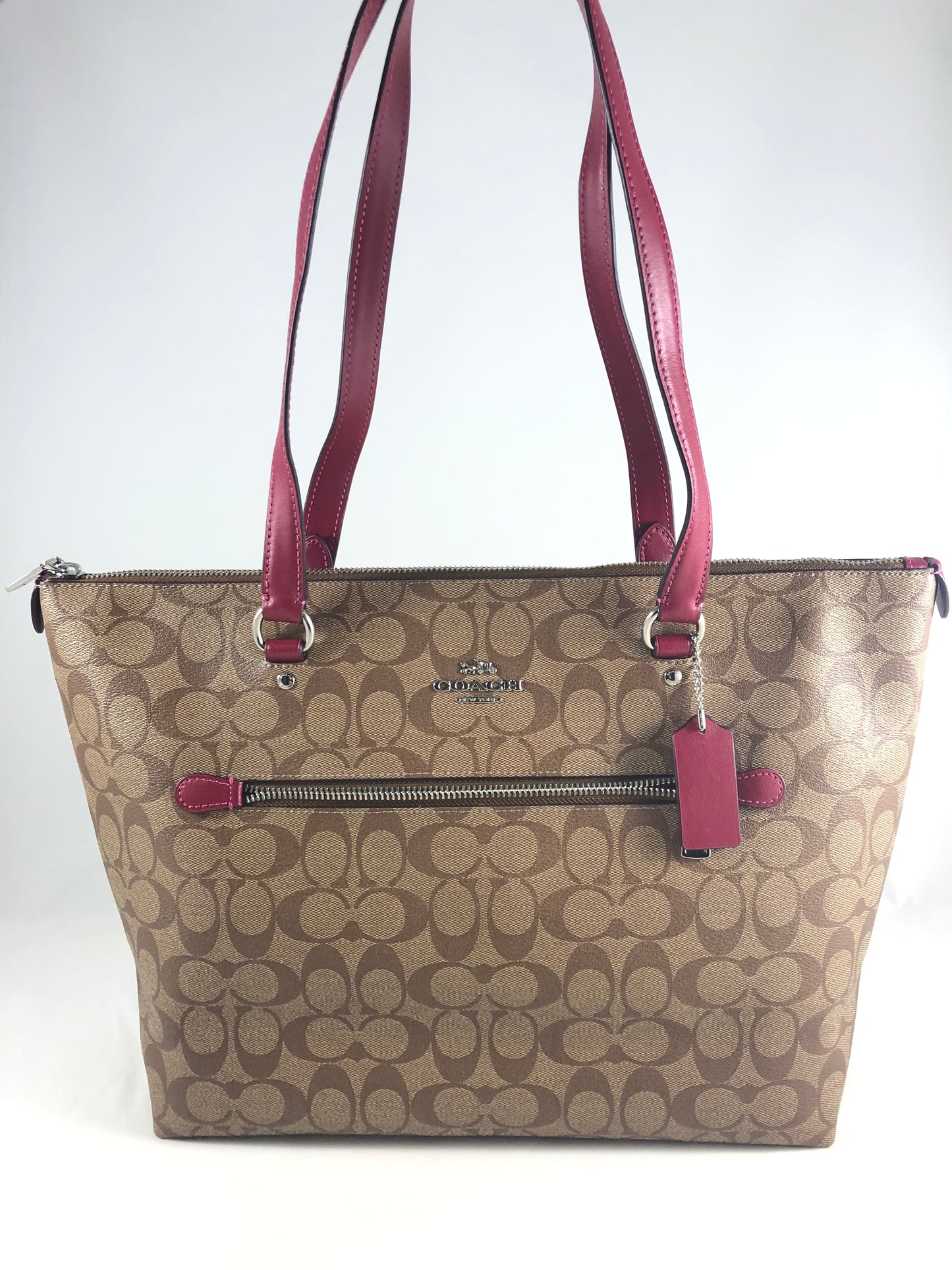 New Authentic Coach 79609 Signature Gallery Tote Bag Handbag