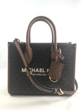 New Authentic Michael Kors Mirella Small Shopper Topzip Crossbody