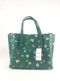 New Authentic Coach C8613 Mystical Floral Print Mollie Tote 25 Handbag Purse