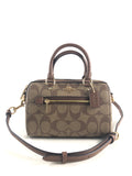 New Authentic Coach C9947 Signature Mini Rowan Crossbody