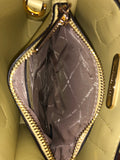 New Authentic Michael Kors Mercer Embossed Medium Messenger Handbag Purse