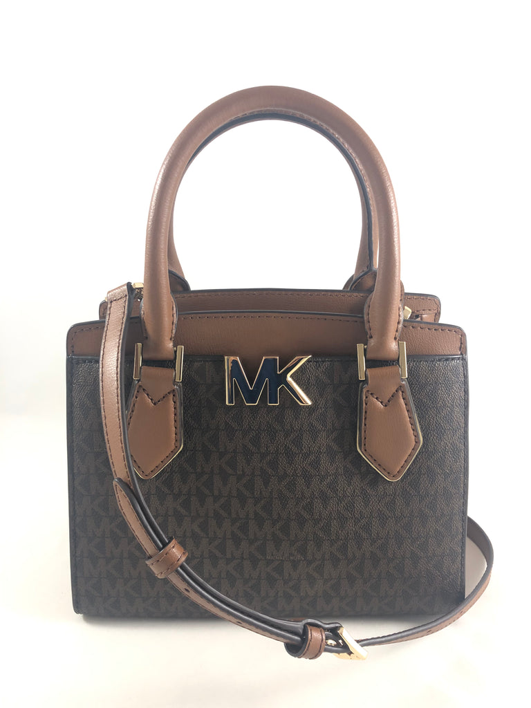 New Authentic Michael Kors Mott Medium Messenger Satchel Handbag Purse