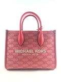 New Authentic Michael Kors Mirella Small Shopper Top Zip Crossbody