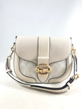 New Authentic Coach C2806 Signature Canvas Georgie Saddle Bag